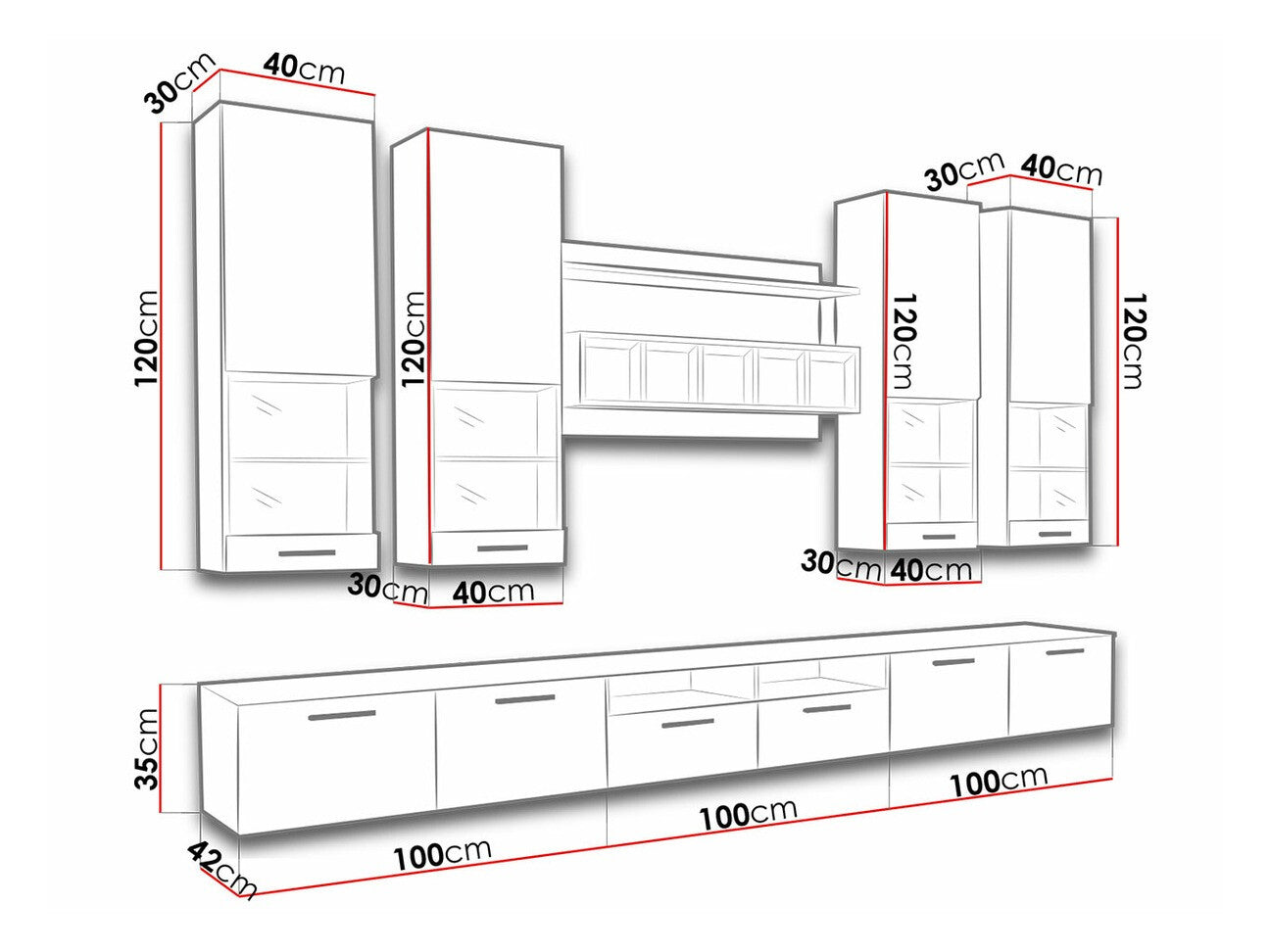 Living room set Nashville 107