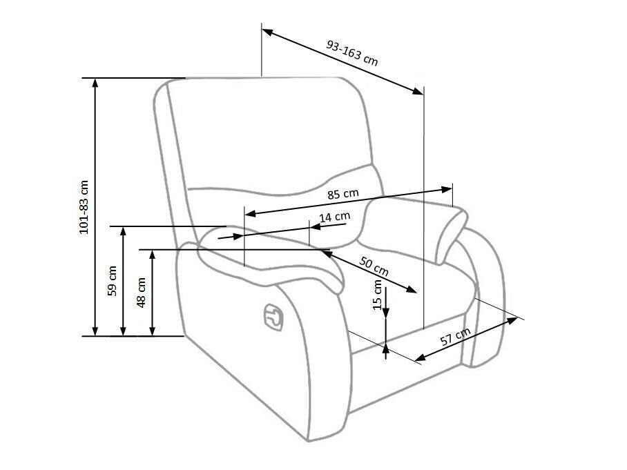 Lænestol Houston 564
