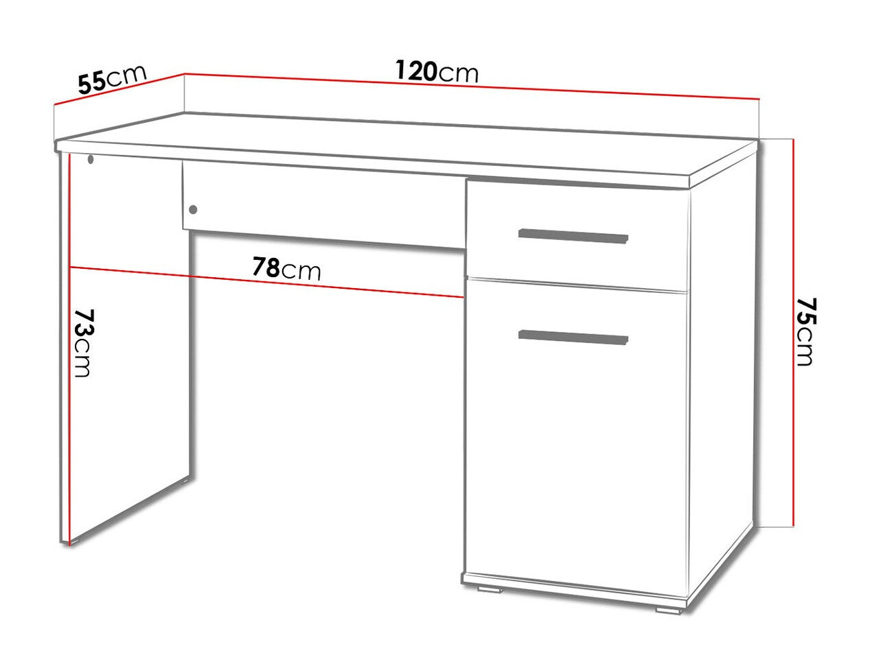 Skrivebord Cirveso 114