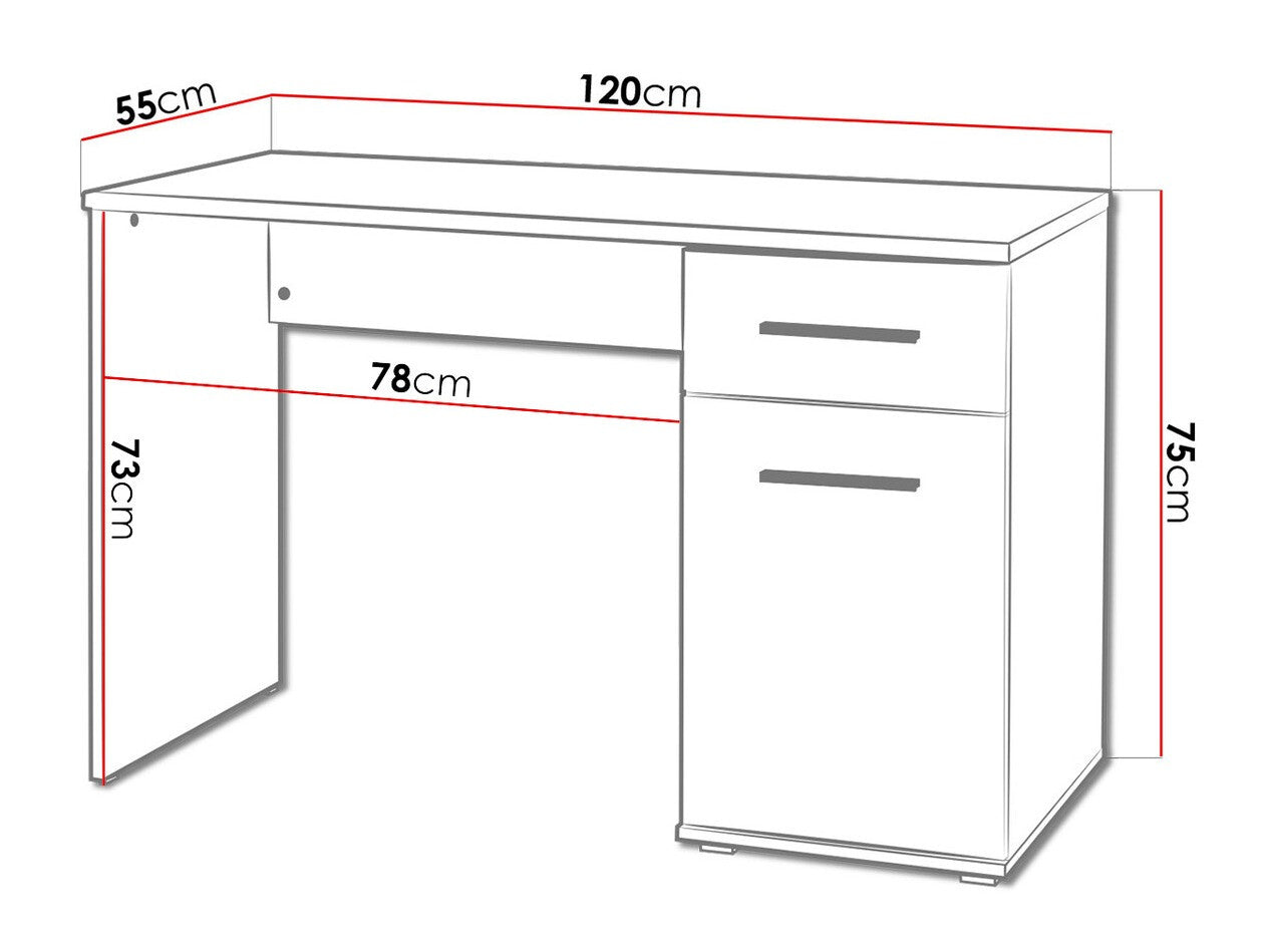 Skrivebord Cirveso 114
