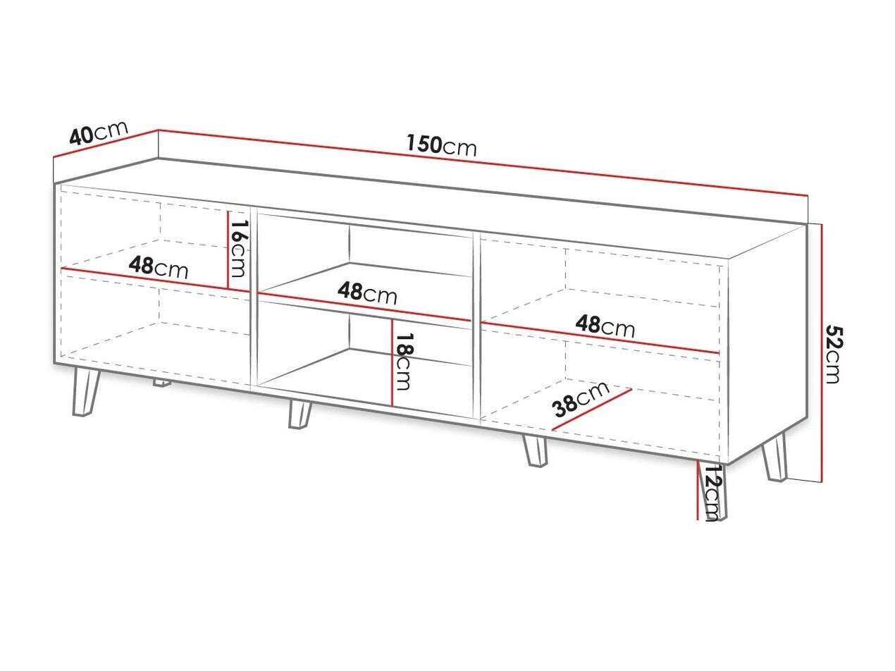 TV stand Charlotte H102