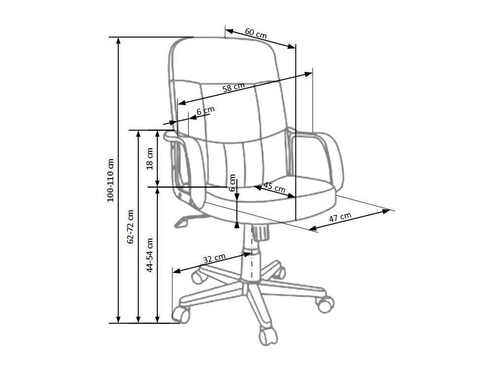 Kontorstol Houston 594