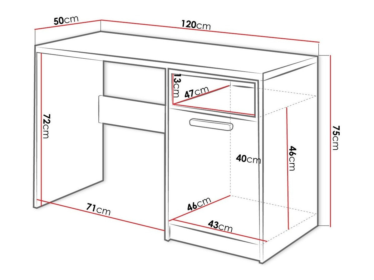 Skrivebord Fresno E106