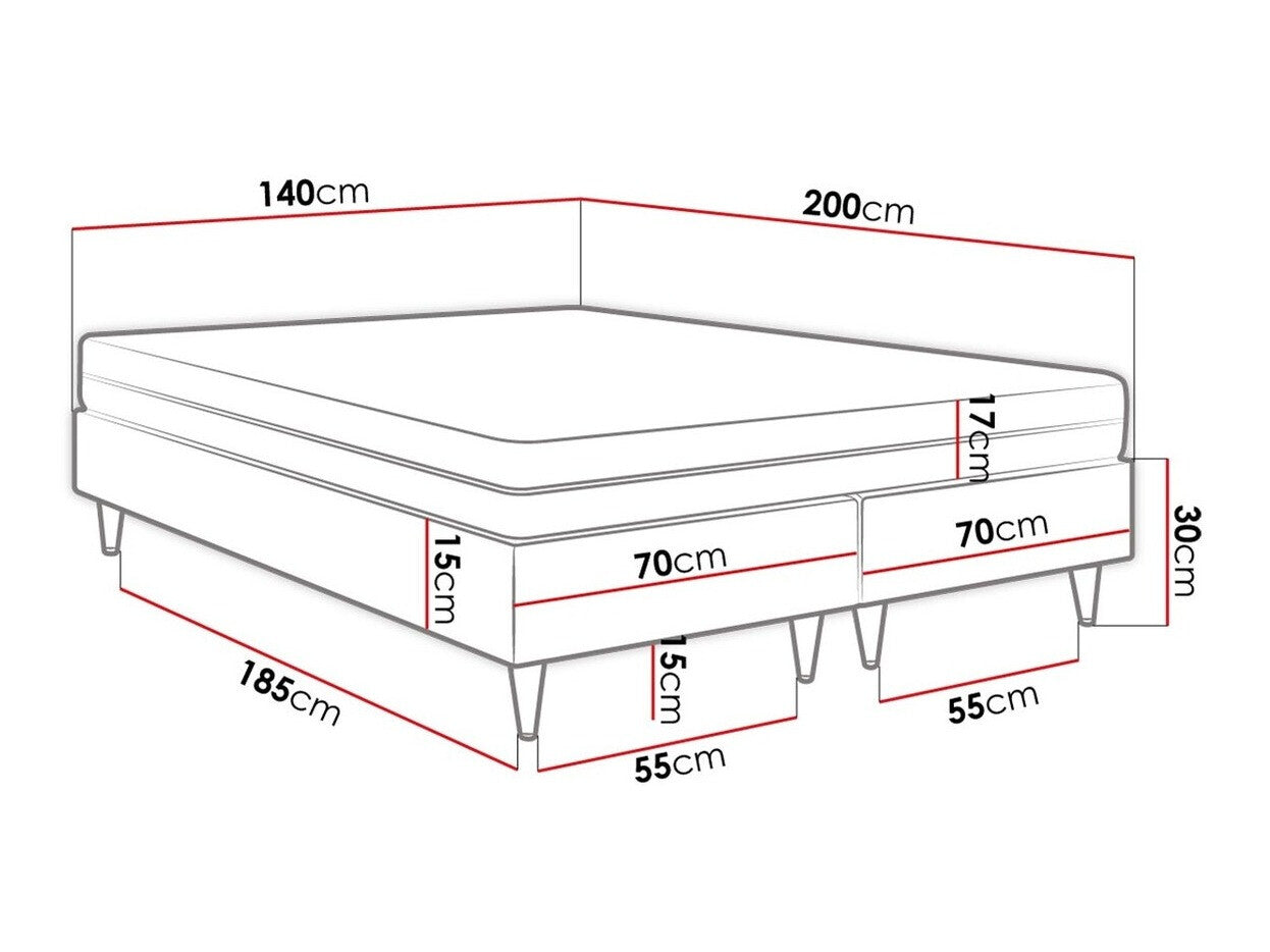 Continental bed Logan 109