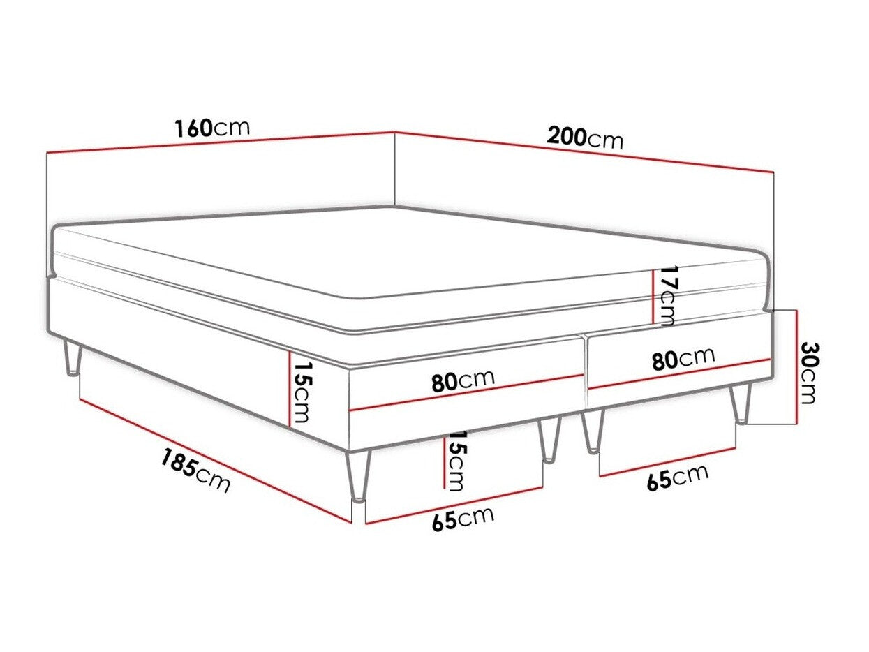 Continental bed Logan 109