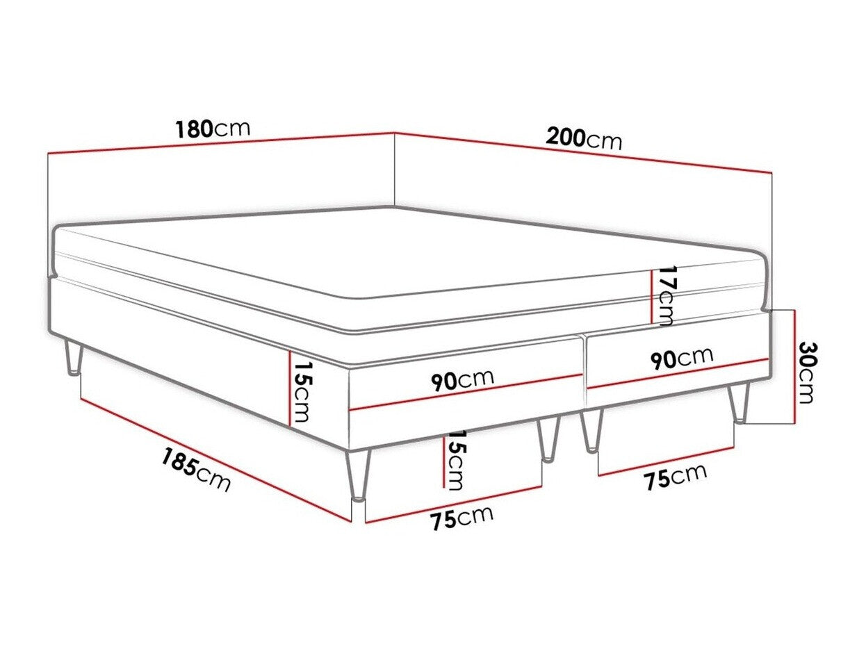 Continental bed Logan 109