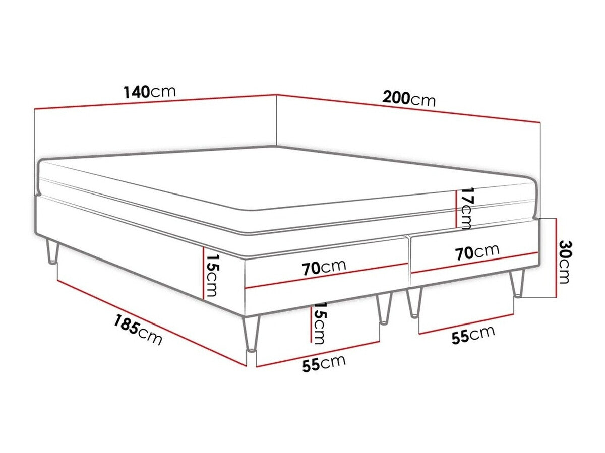 Continental bed Logan 109