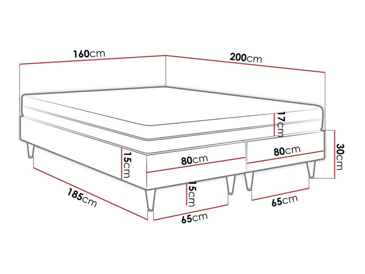 Continental bed Logan 109