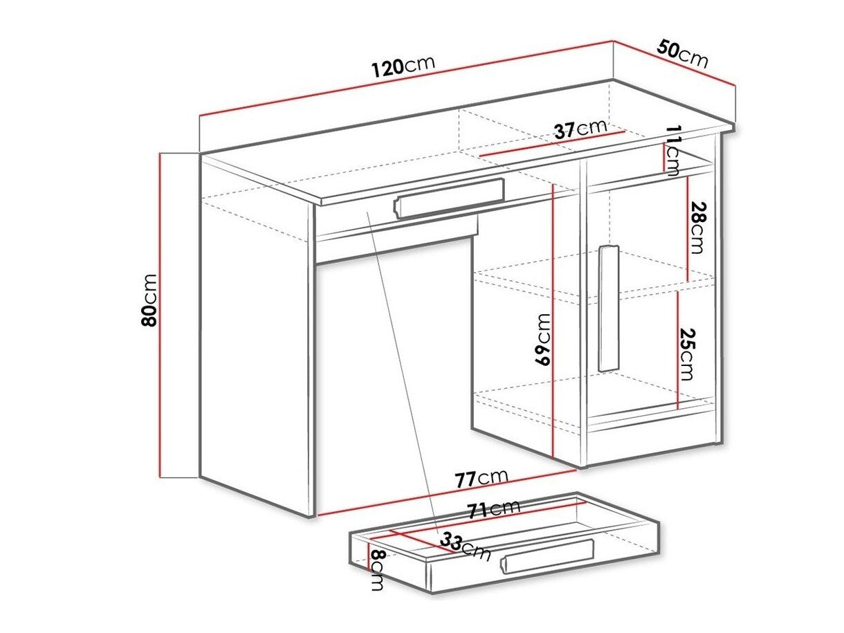 Skrivebord Merevari 100