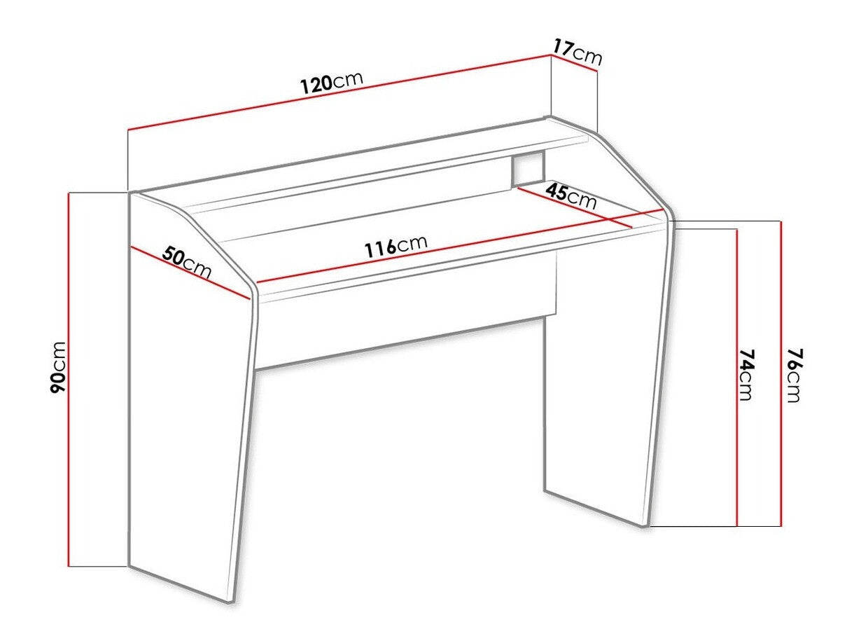 Skrivebord Sorviru 100