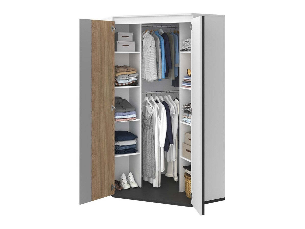 Hjørneklædeskab Fresno J117