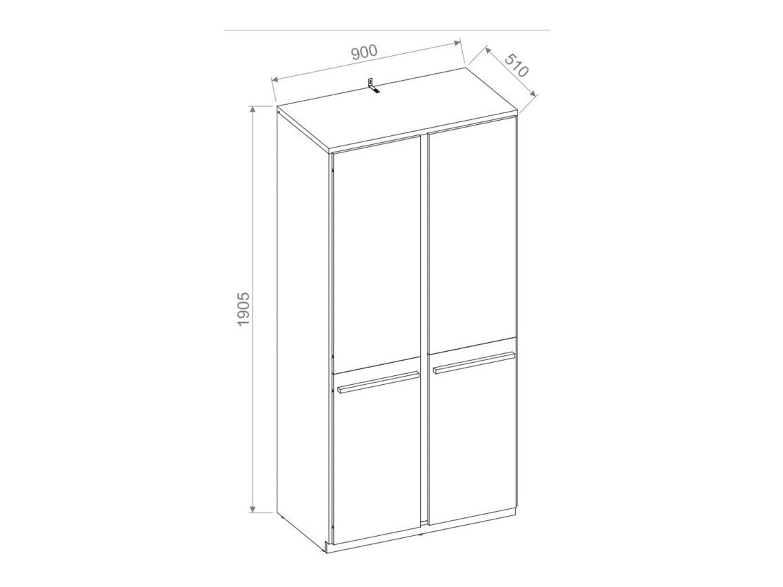 Garderobe Fresno P101