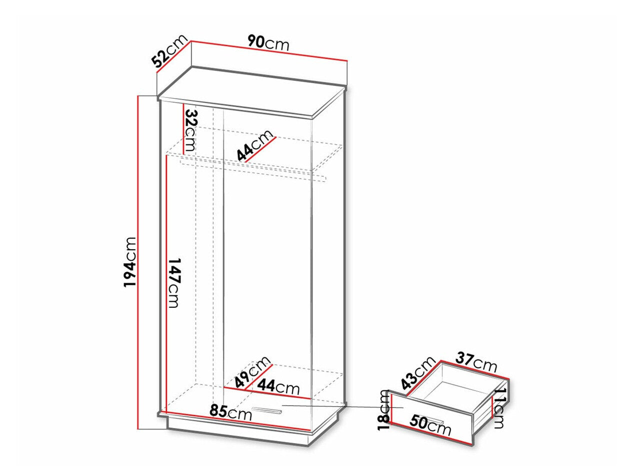 Garderobe Ogden J100
