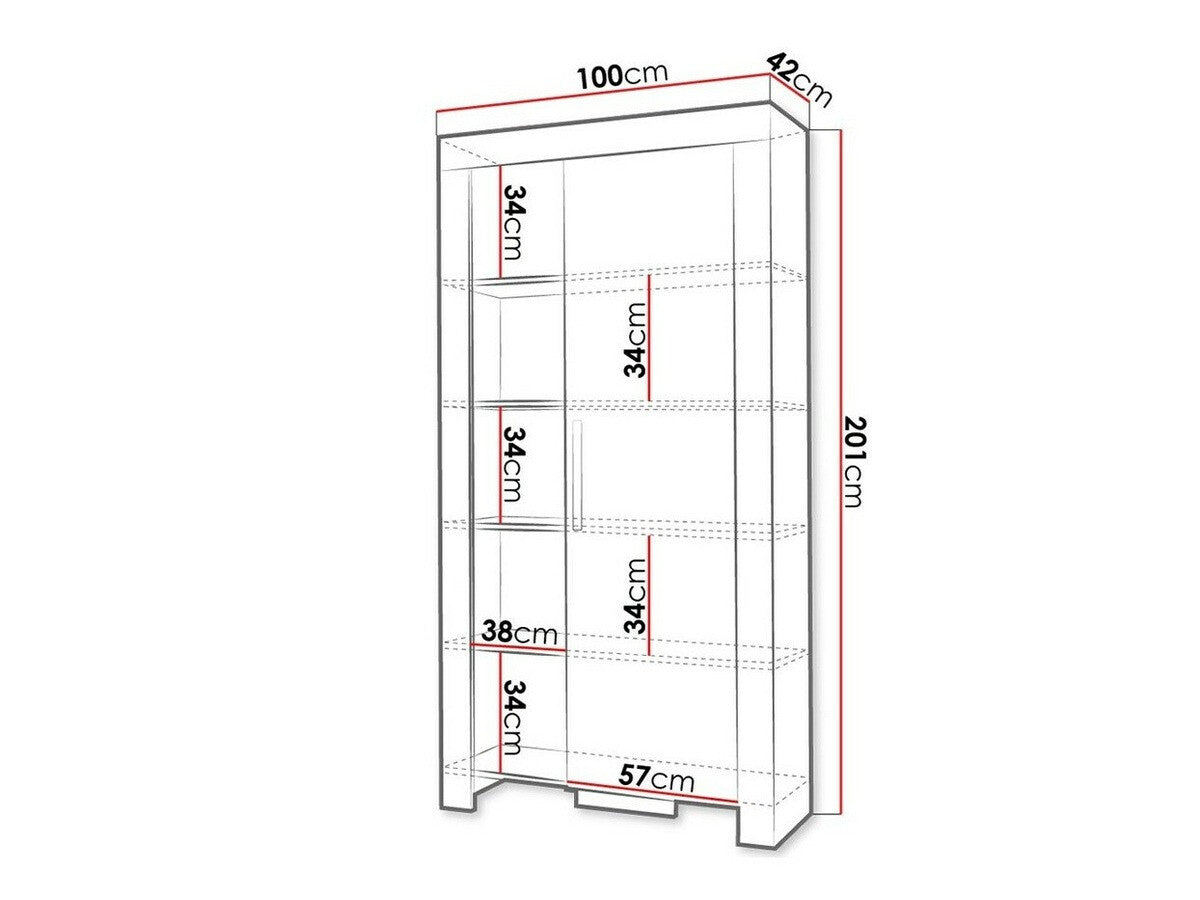 Bookcase Toledo C102