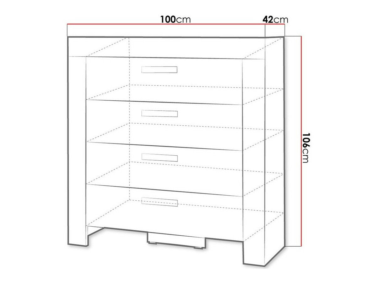 Chest of drawers Toledo C106