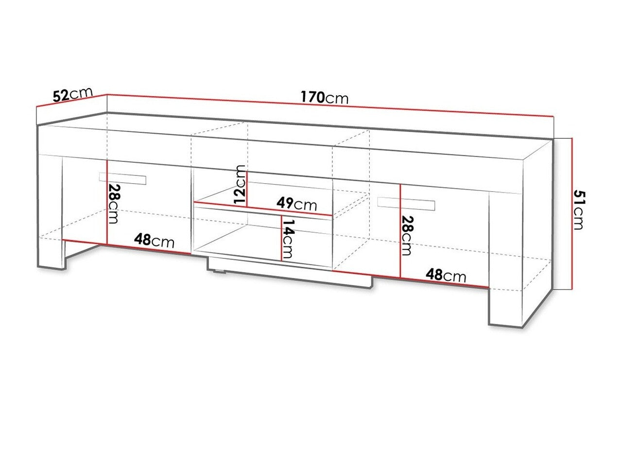 TV stand Toledo C111