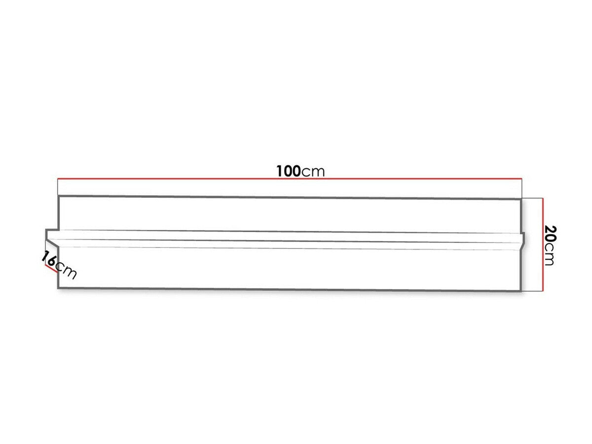 Wall shelf Toledo C121