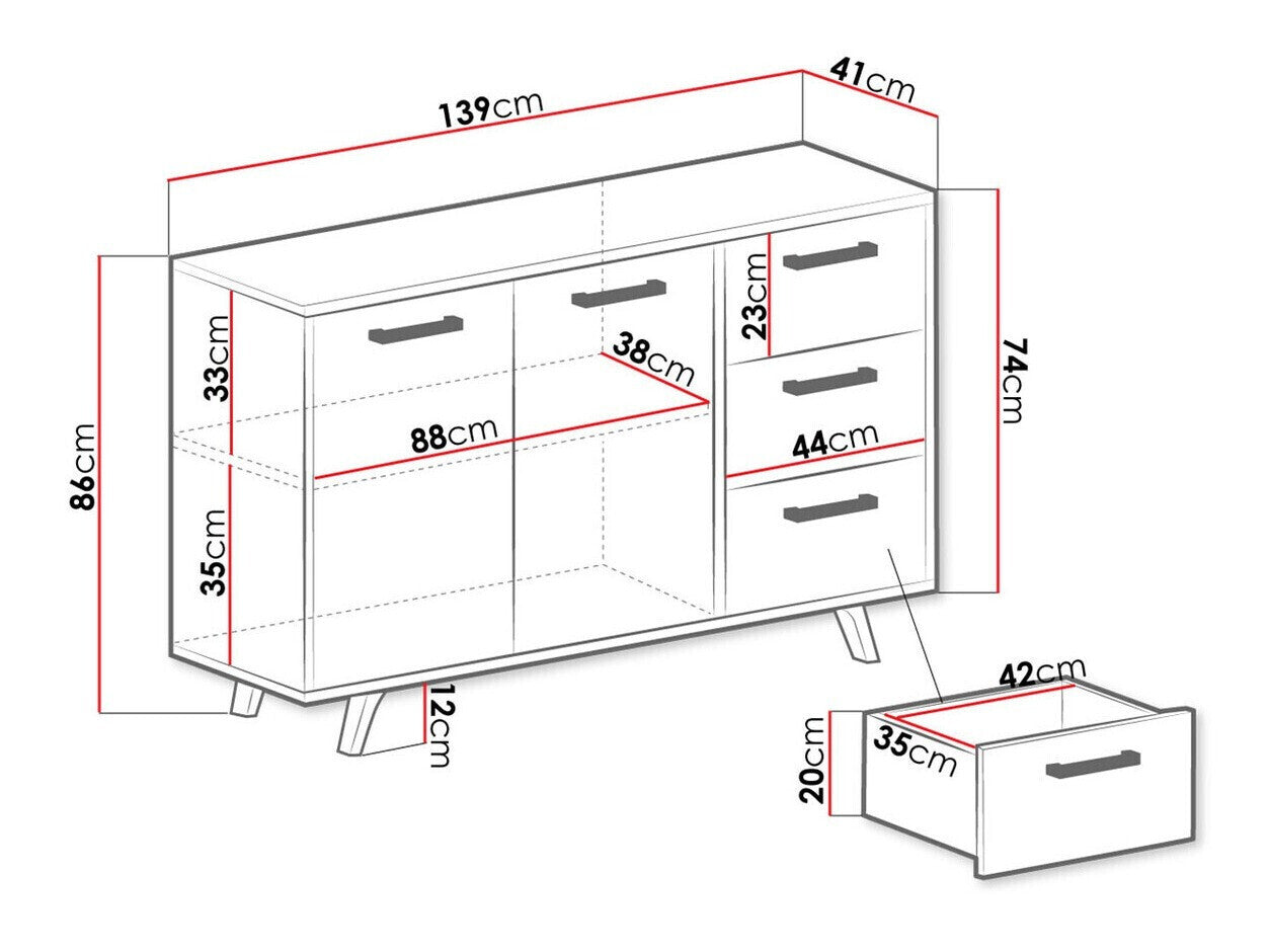 Kommode Honolulu A106