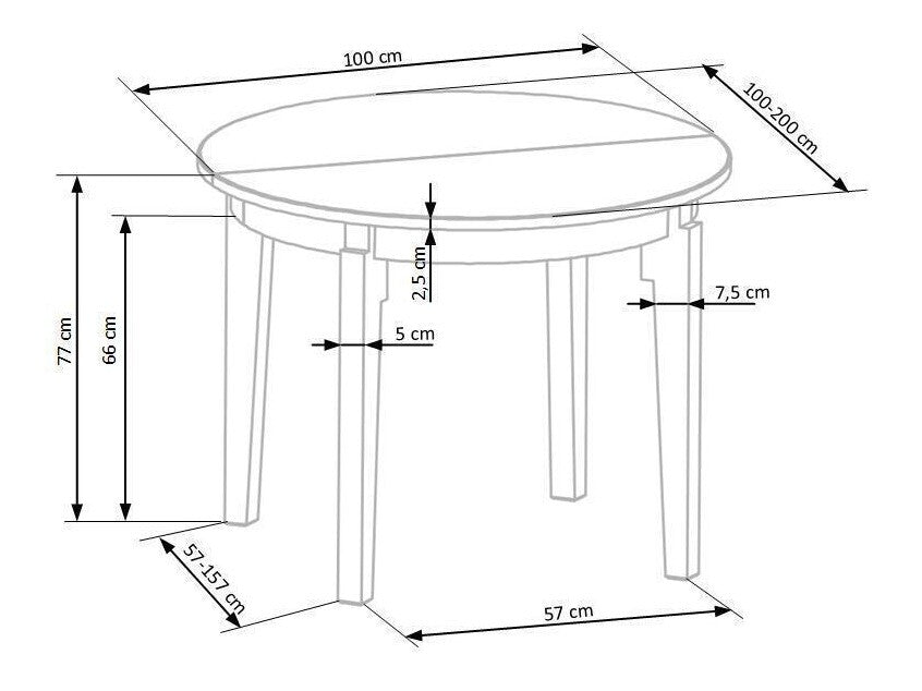 Spisestue-sæt Houston 787