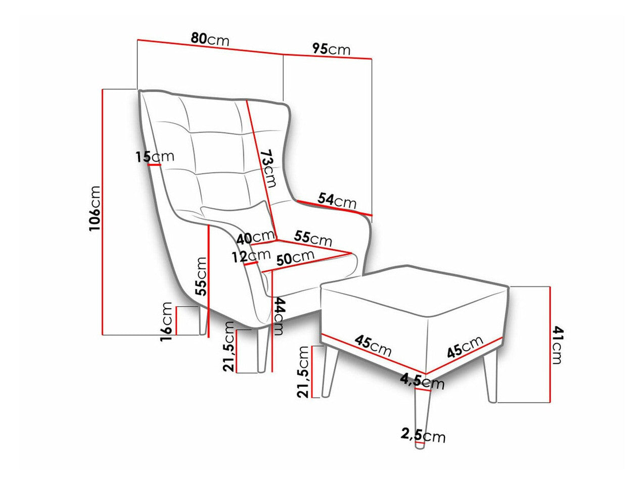 Lænestol Comfivo 206