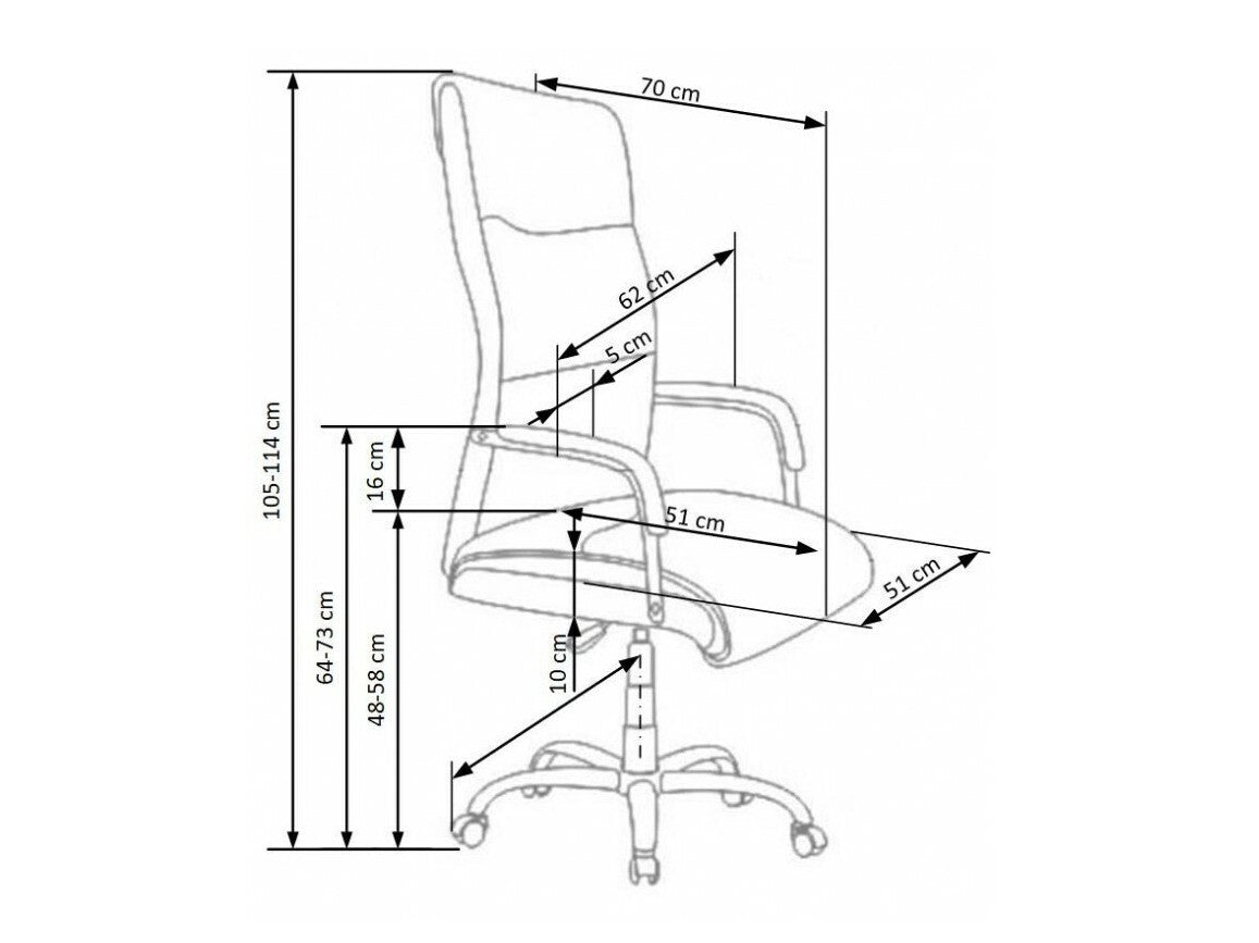 Kontorstol Houston 191