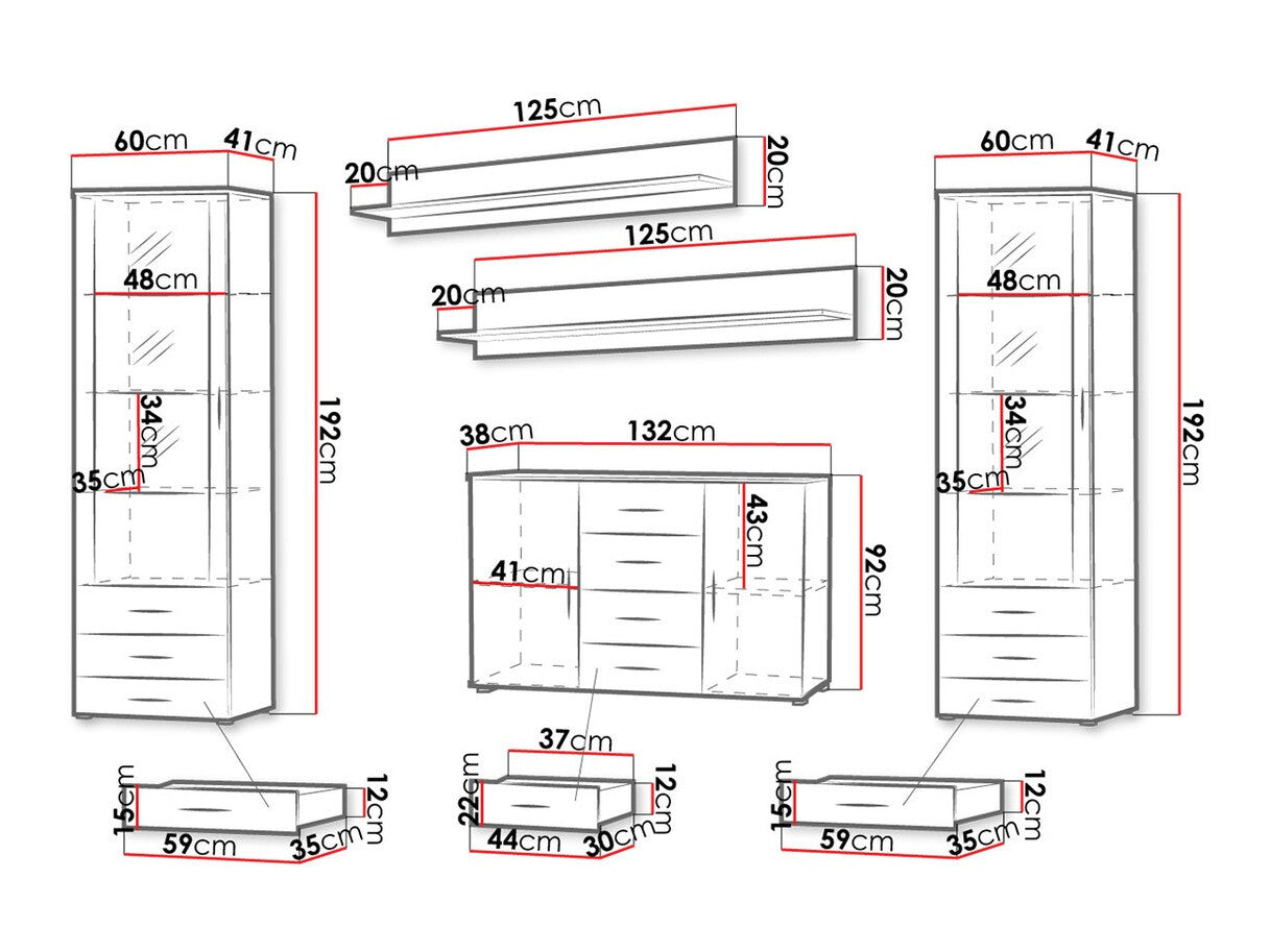 Living room set Charlotte E112