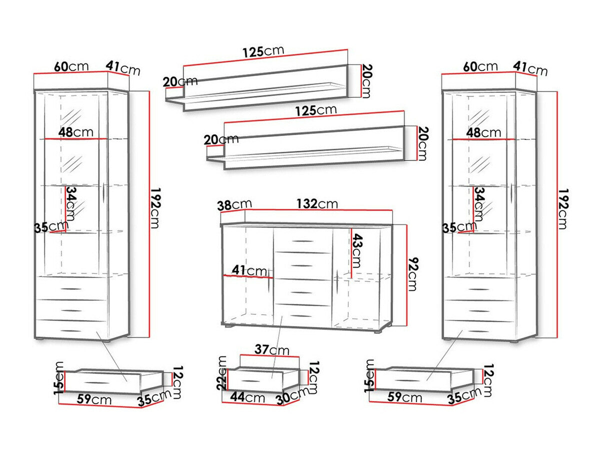 Living room set Charlotte E112