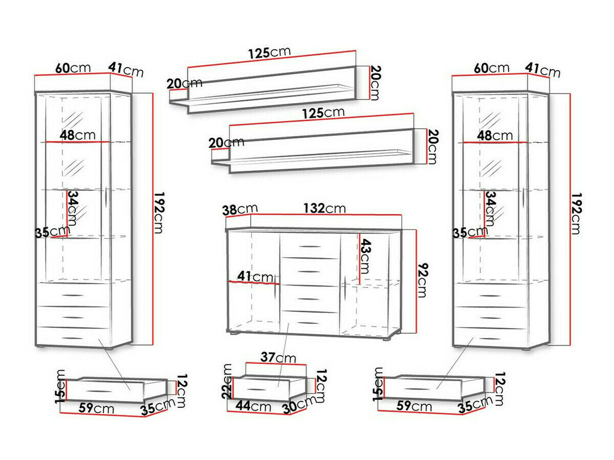 Living room set Charlotte E112