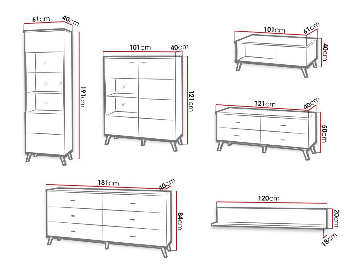 Living room set Toledo F111