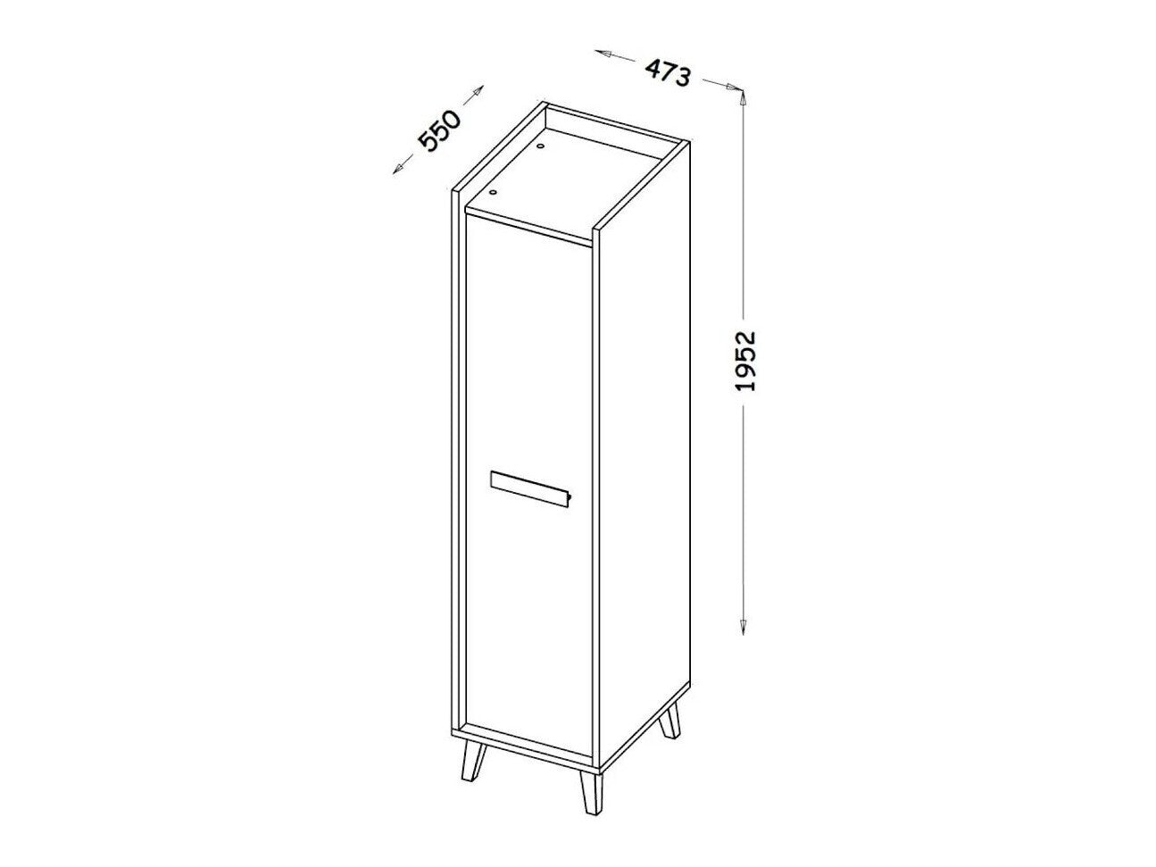 Garderobe Ogden G101