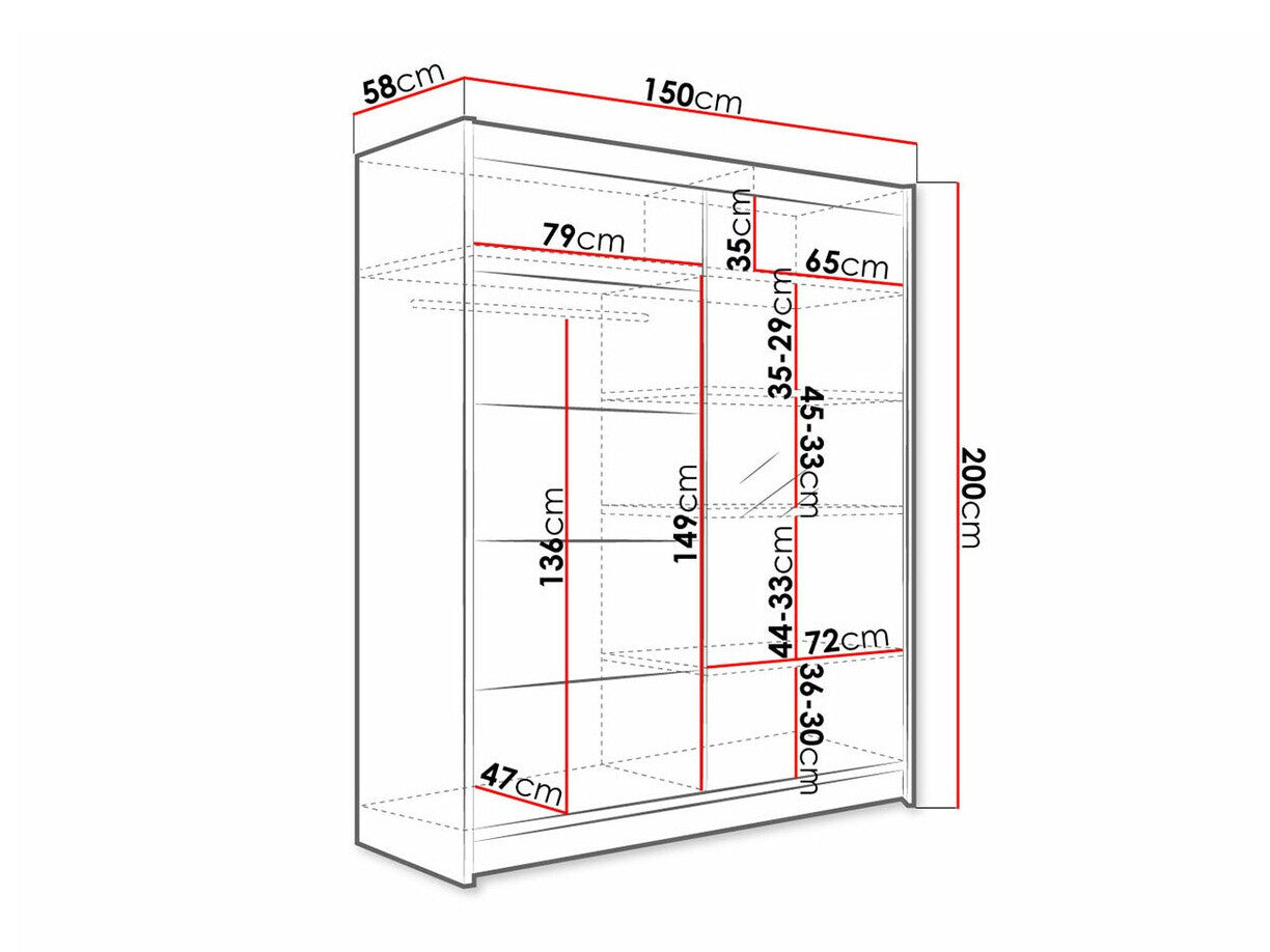 Garderobe Closico 143