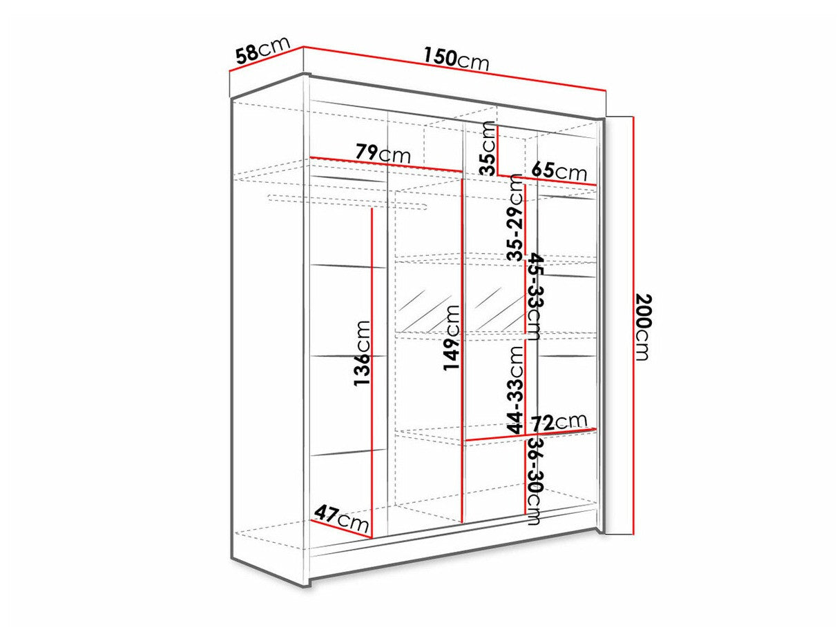 Garderobe Closico 146