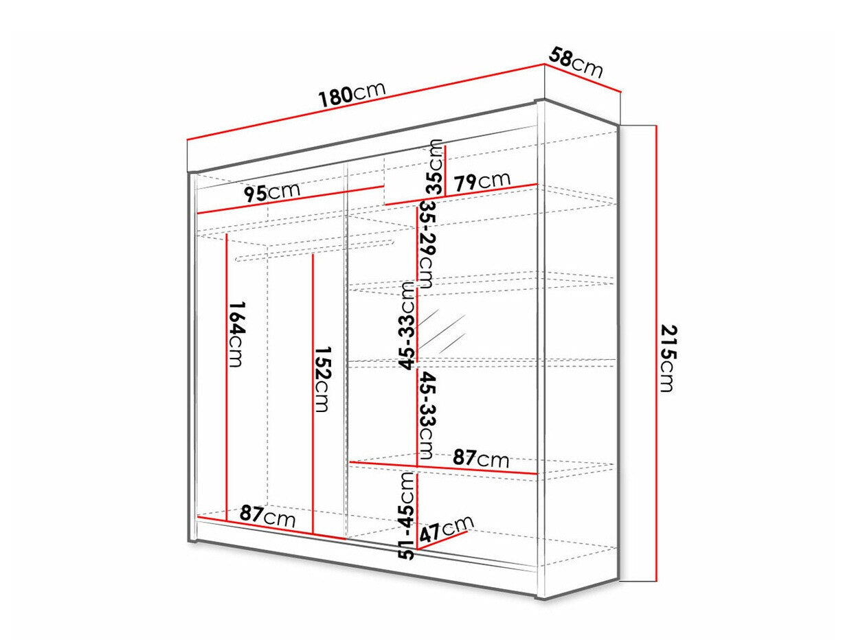 Garderobe Closico 137