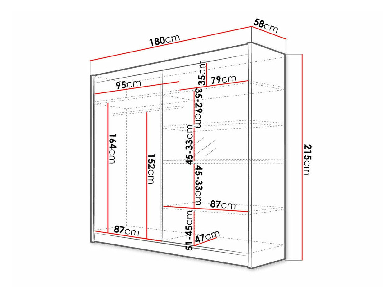 Garderobe Closico 137