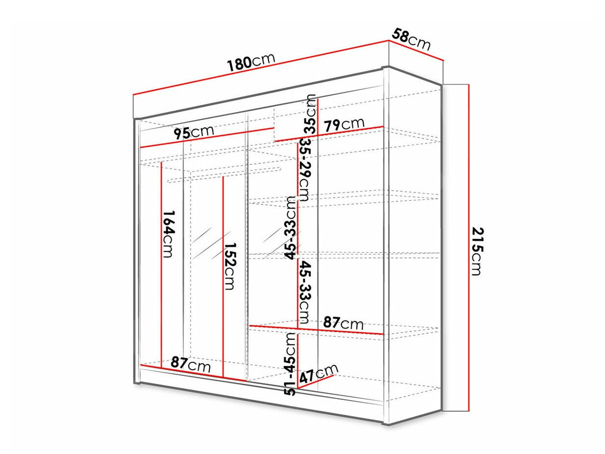 Garderobe Closico 138