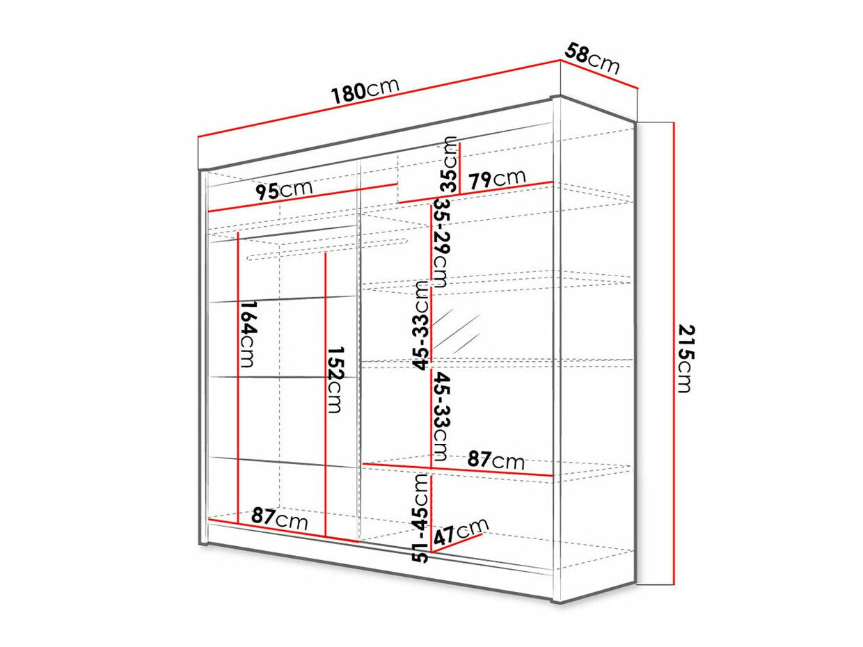 Garderobe Closico 142