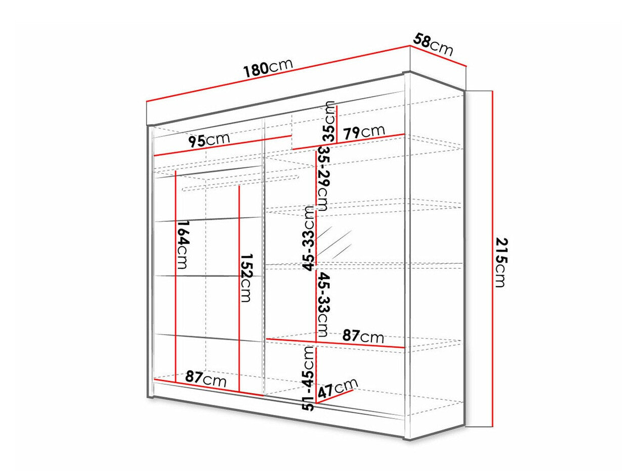 Garderobe Closico 142