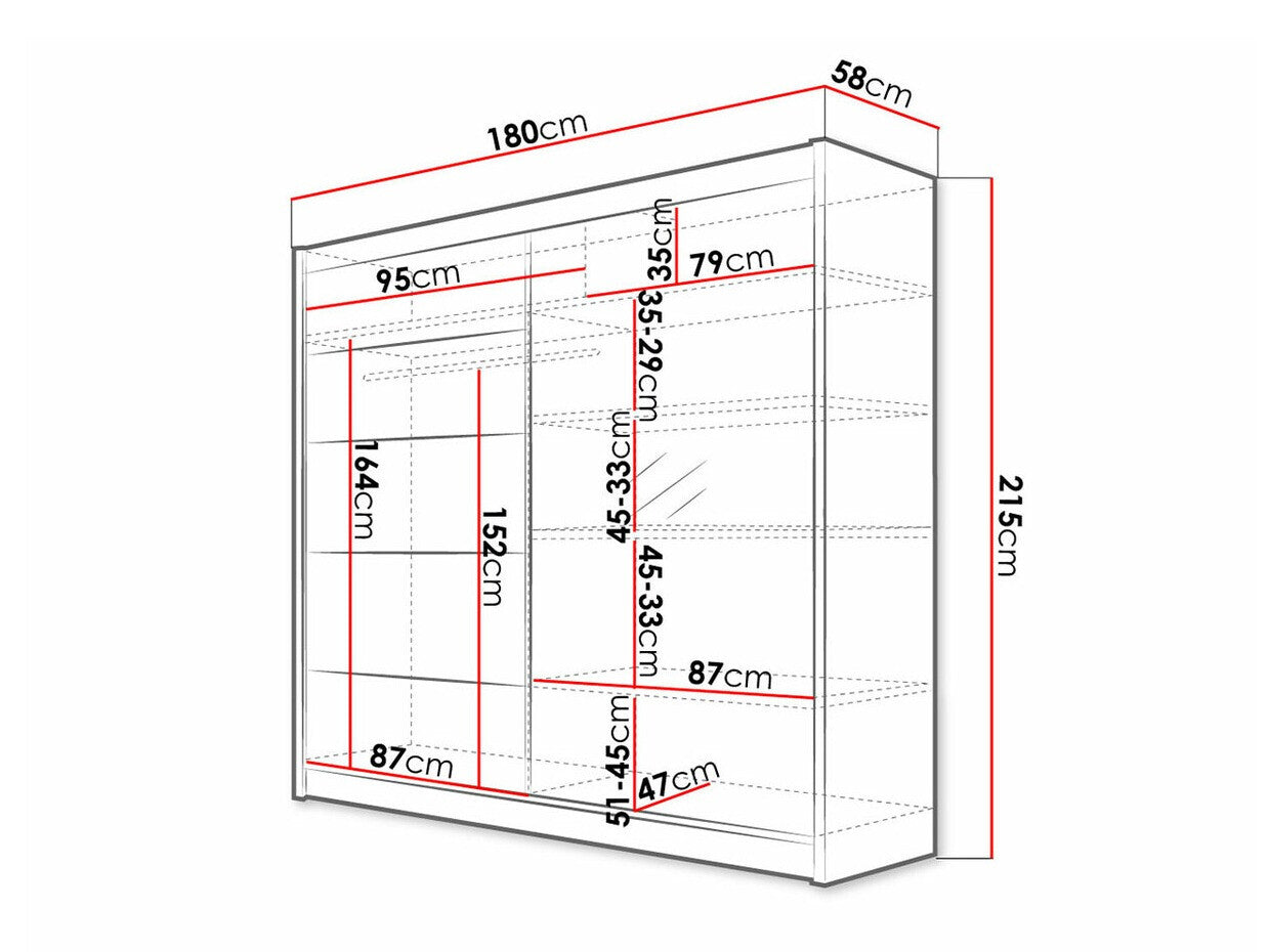 Garderobe Closico 142