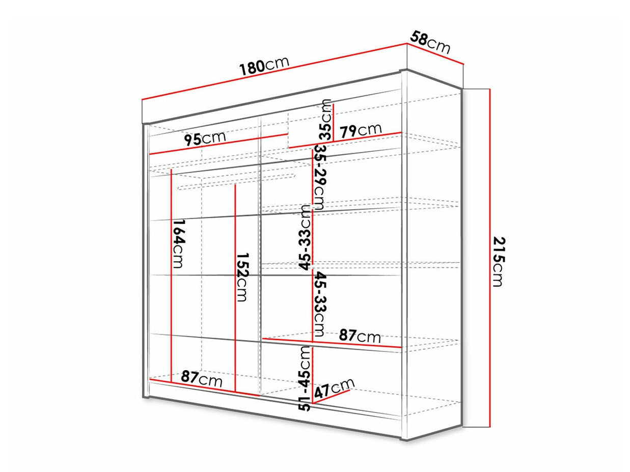 Garderobe Closico 153