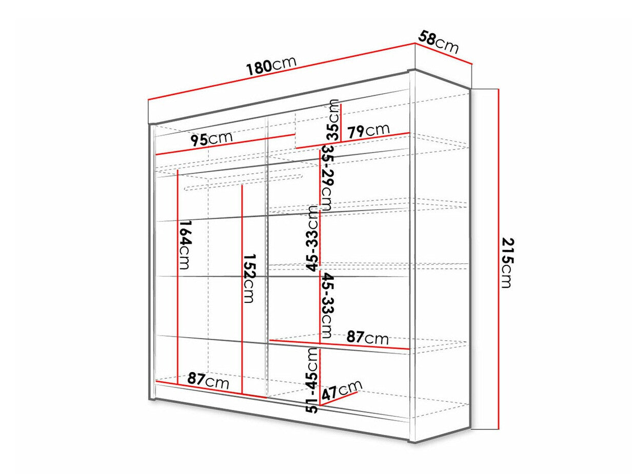Garderobe Closico 153