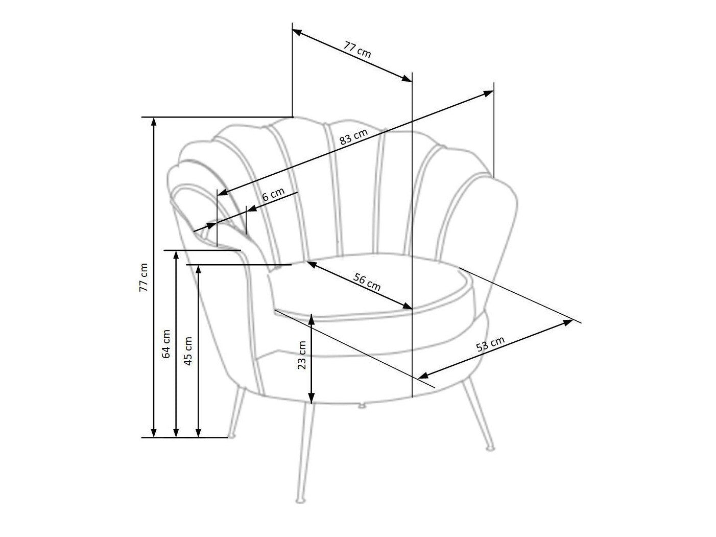 Lænestol Houston 828