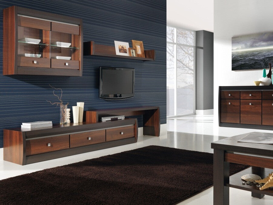 Vægmonteret vitrineskab Loretri 115