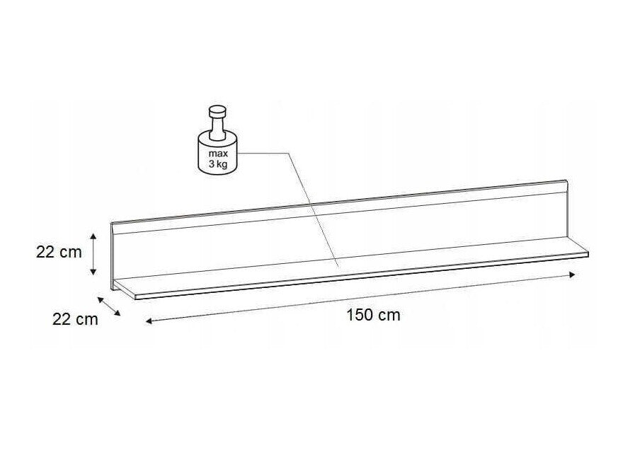 Vægreol Salsevi 110