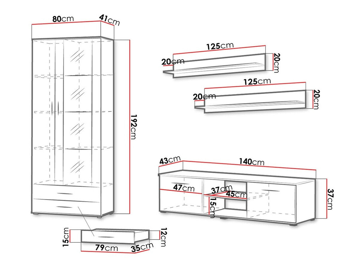 Living room set Charlotte E117