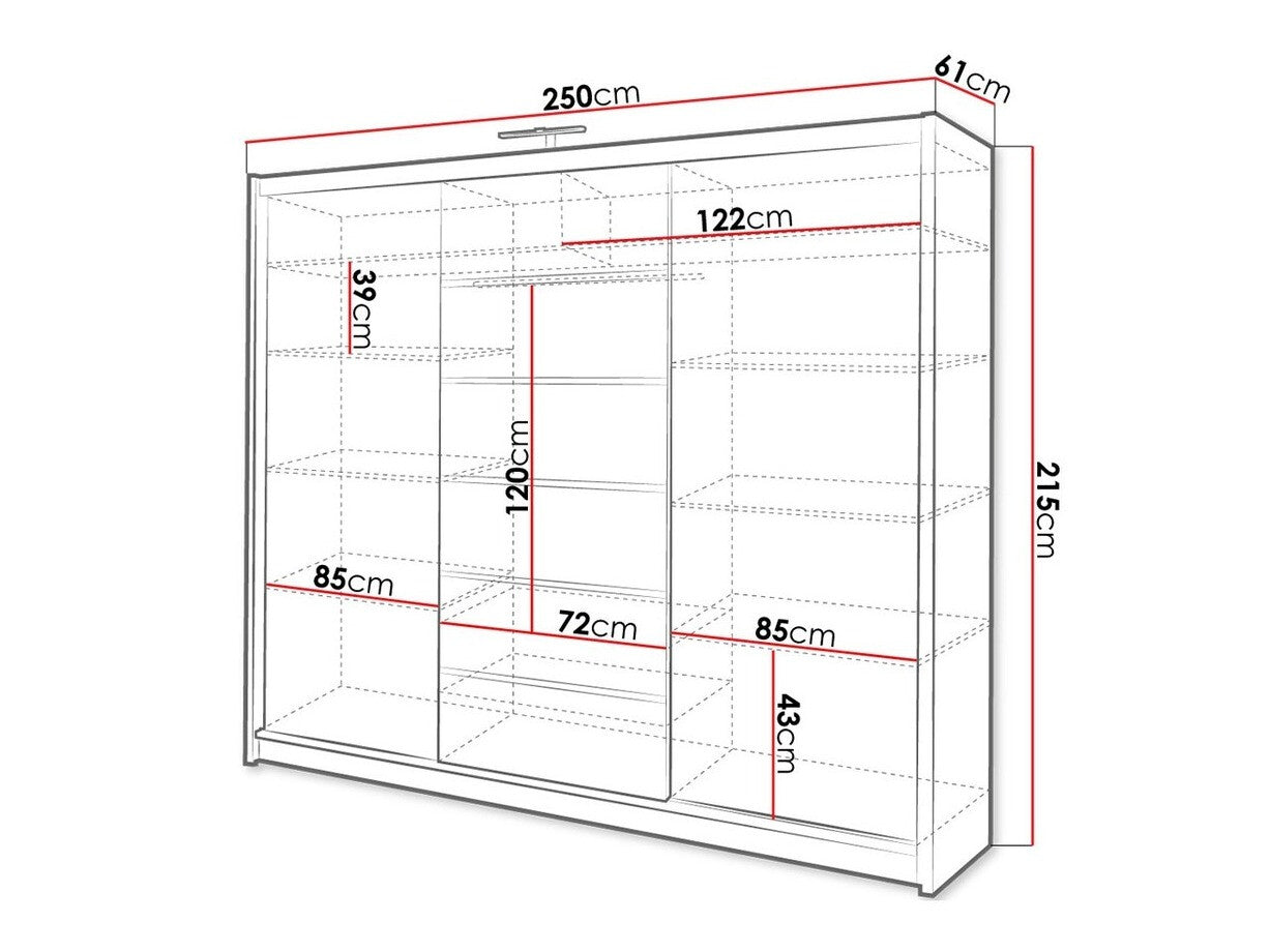 Garderobeskab Honolulu 132
