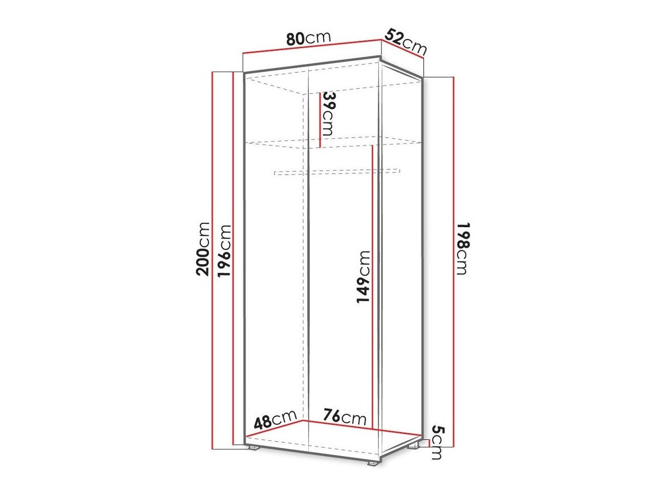 Wardrobe Providence B125
