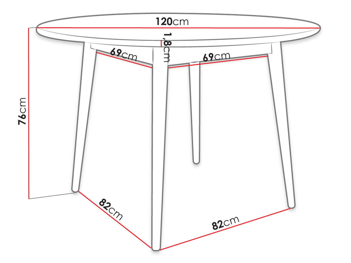 Spisestue-sæt Racine 134