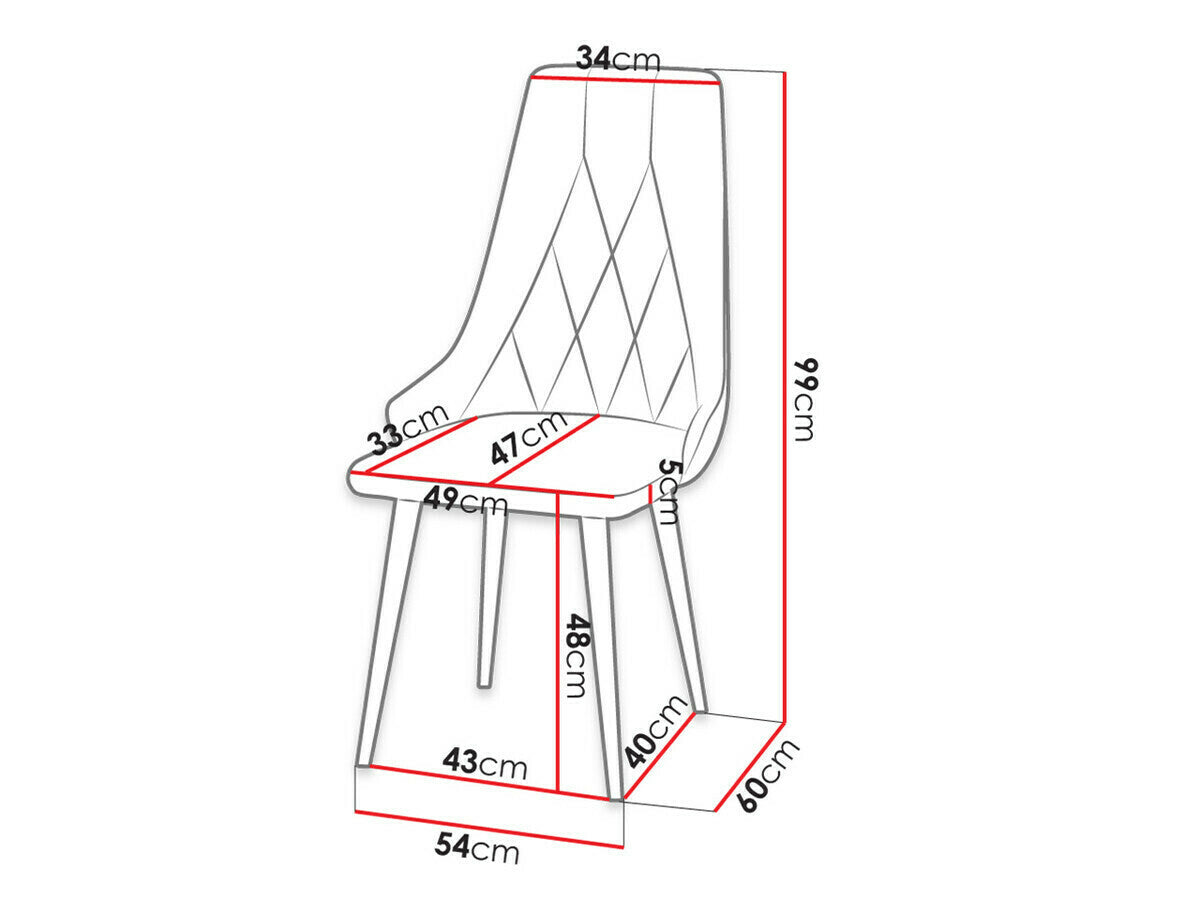 Spisestue-sæt Racine 125