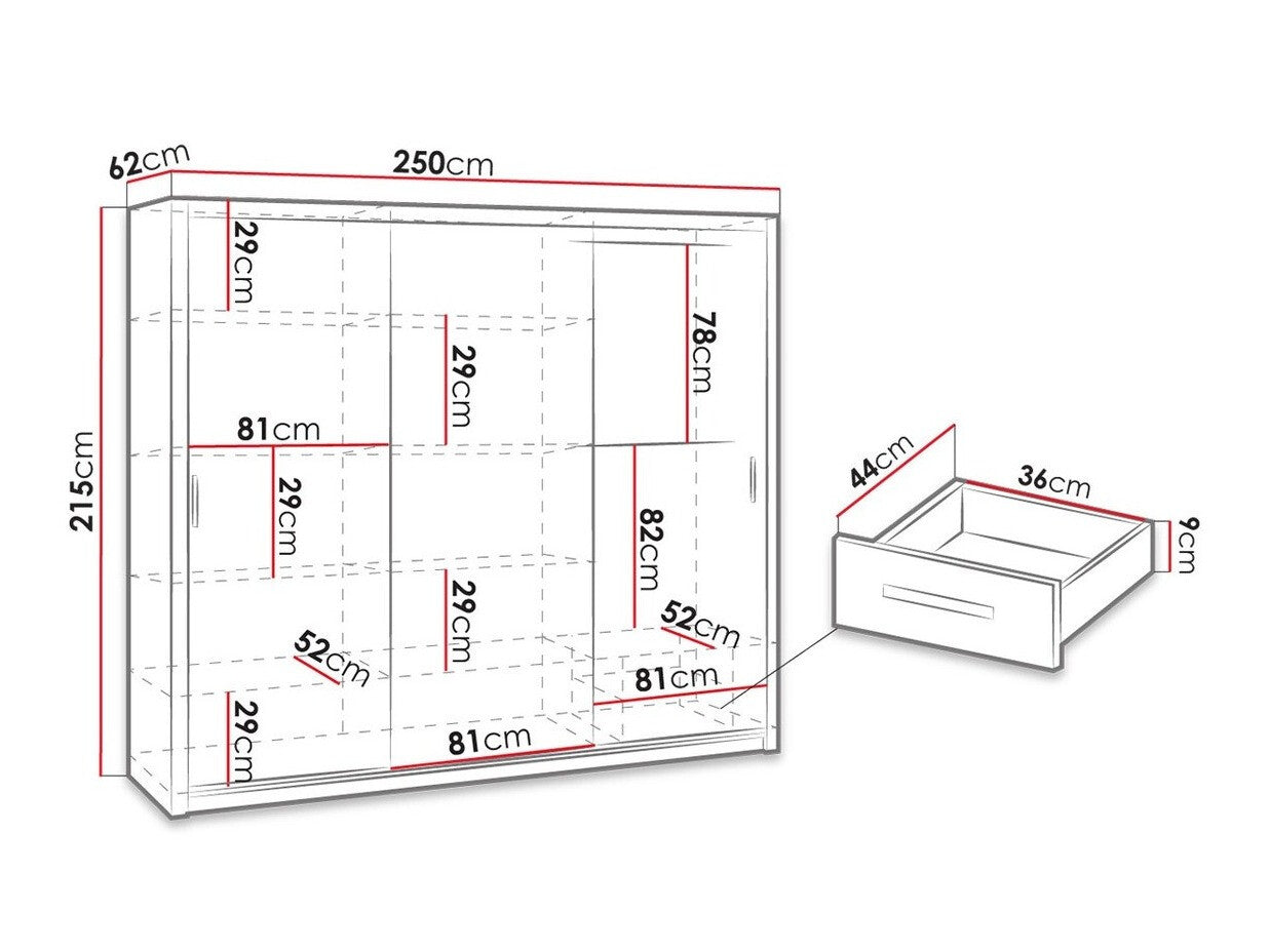 Wardrobe Providence G111