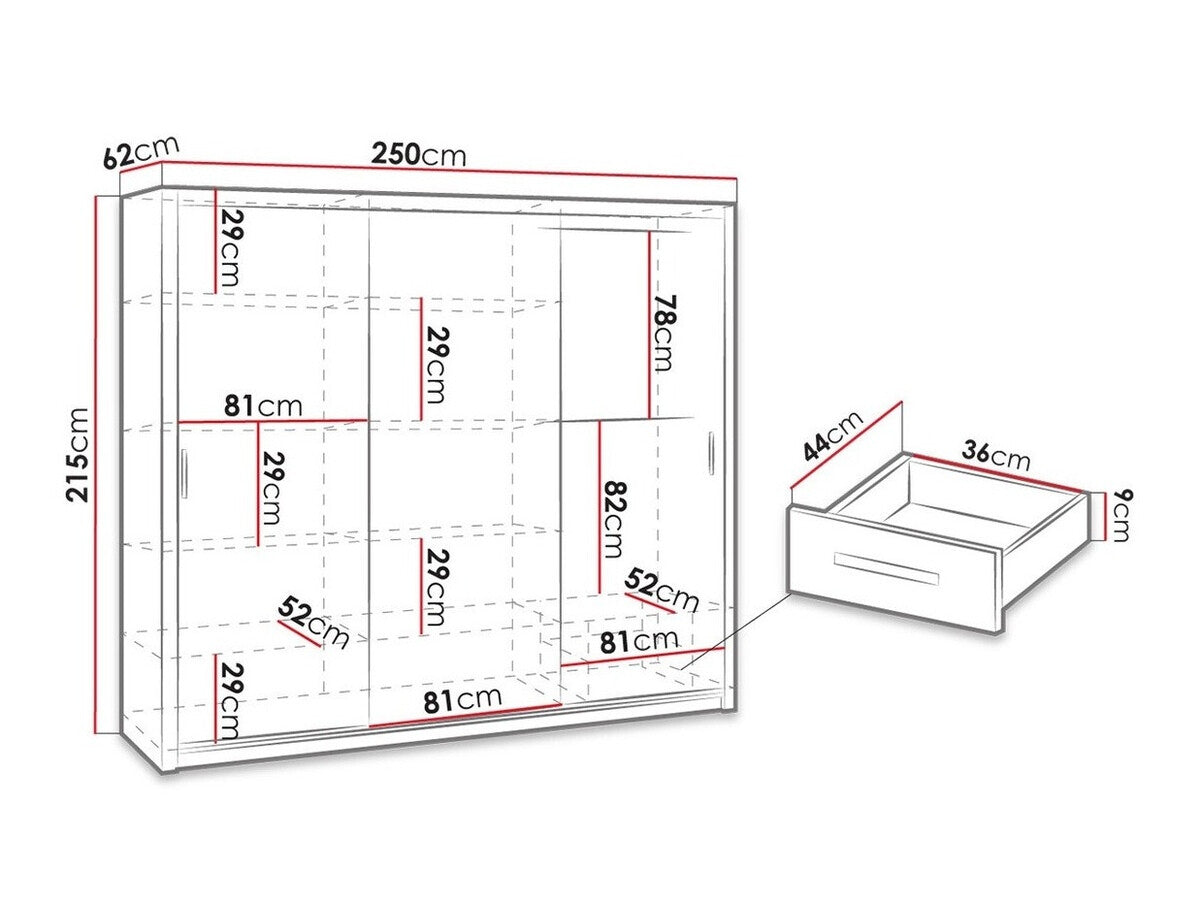 Wardrobe Providence G111